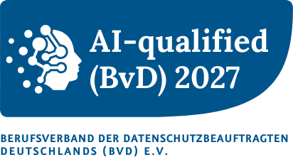 Mitglied im Berufsverband der Datenschutzbeauftragten Deutschlands (BvD) e.V.